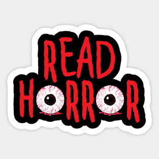 Read Horror Sticker